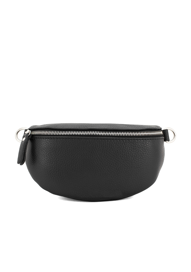 black bum bag