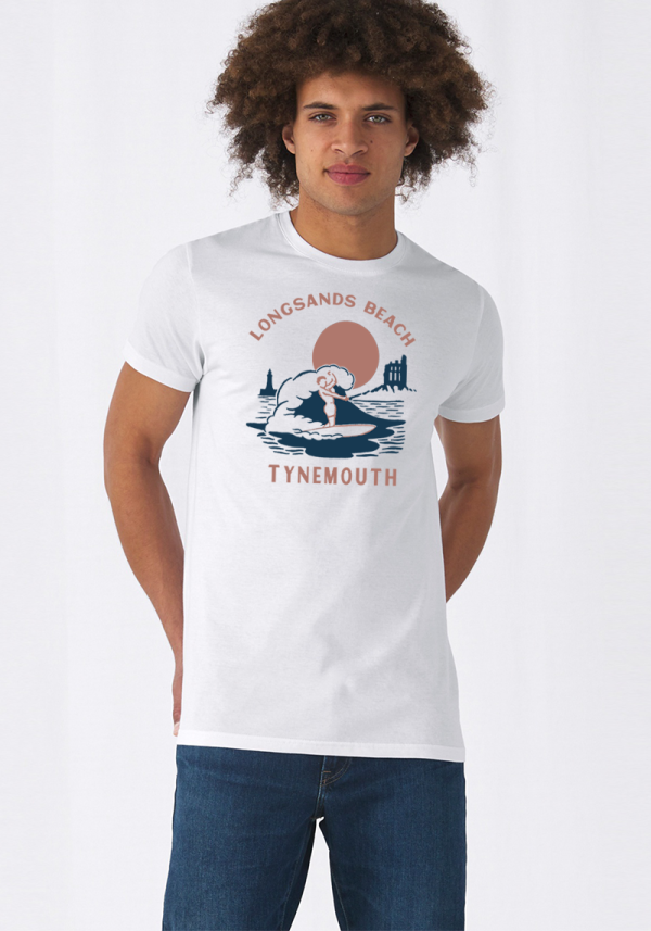 Longsands Beach Men's T-shirt