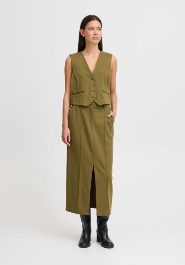 Ichi simonze lizard skirt 7 Simonze Skirt In Lizard Green