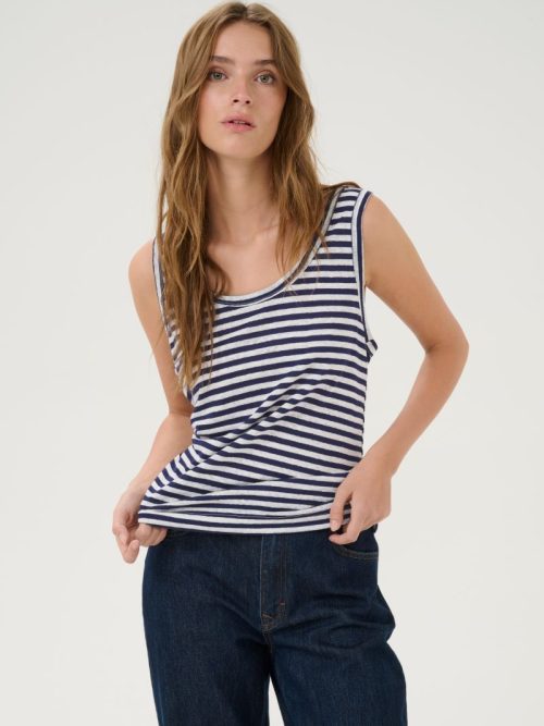 Lisa Stripe Vest