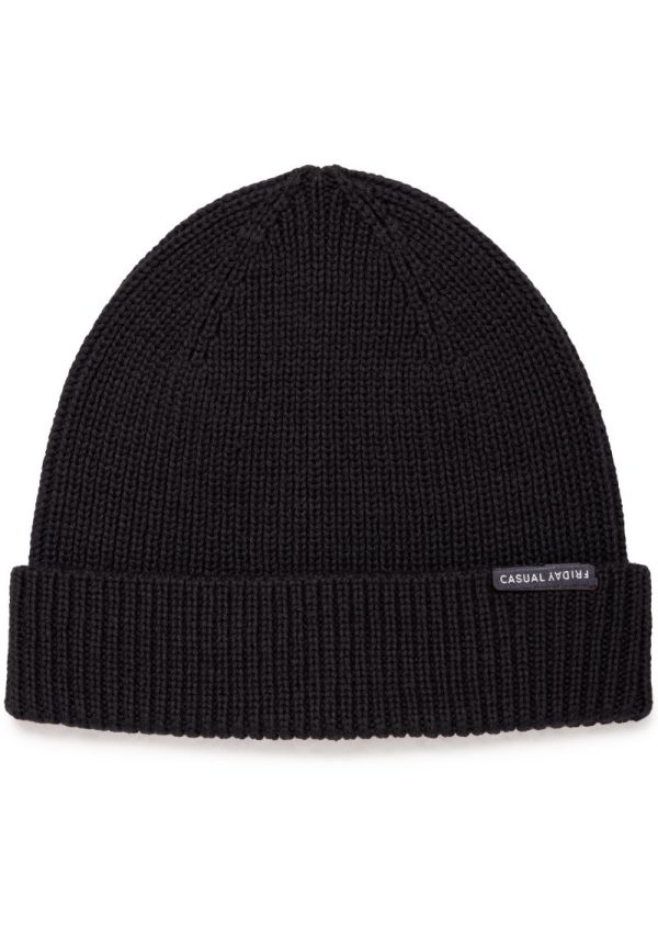 Falco Black Beanie
