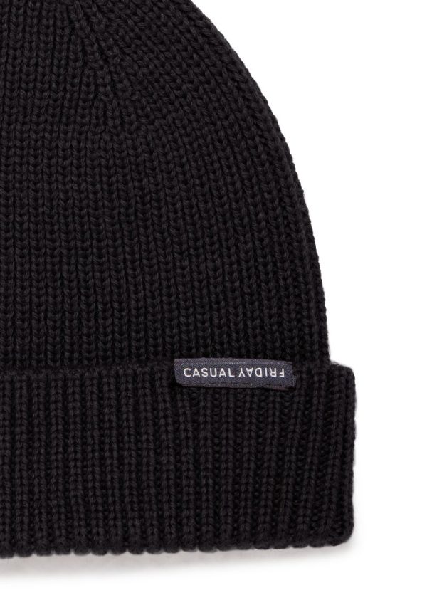 Falco Black Beanie