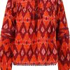 Averno Spiced Ikat Blouse