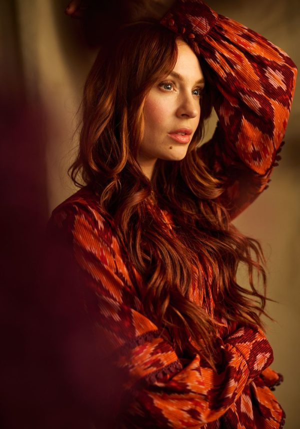 Averno Spiced Ikat Blouse