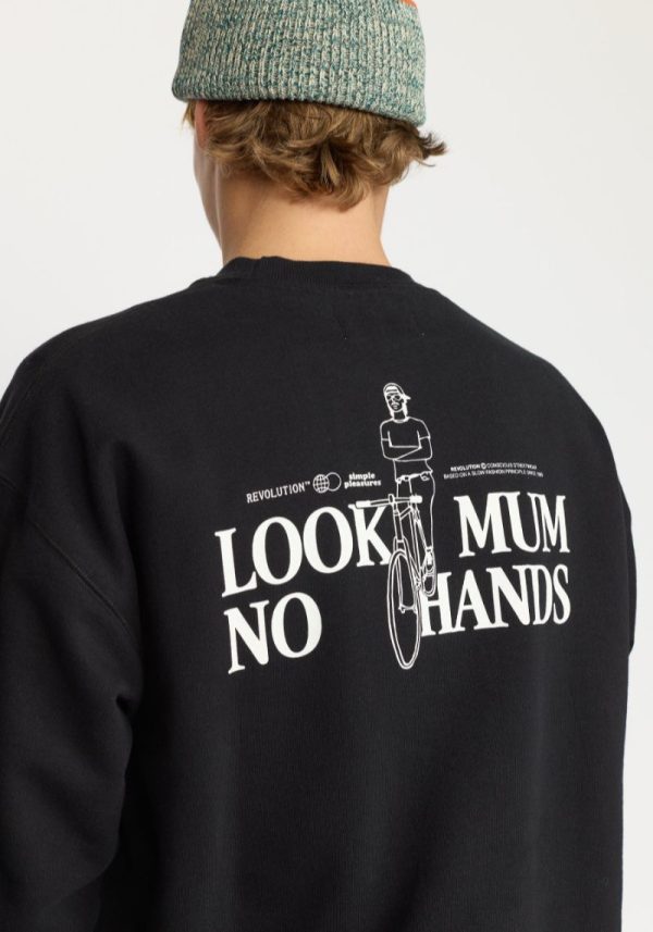 Look Mum No Hands Sweat Shirt