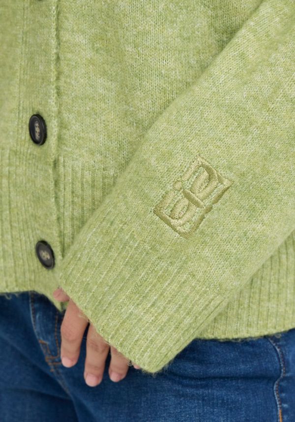 Baling Iguana Green Cardigan