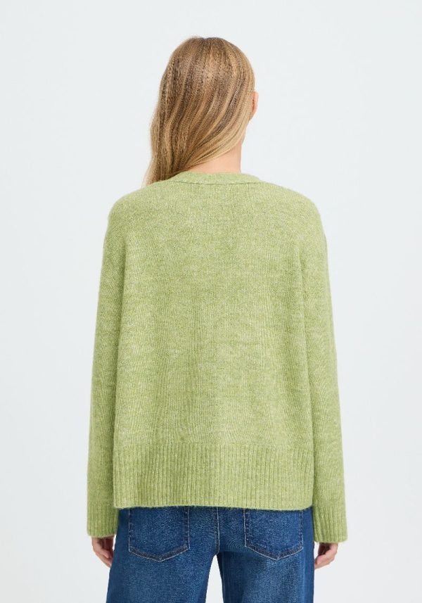 Baling Iguana Green Cardigan