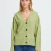Baling Iguana Green Cardigan