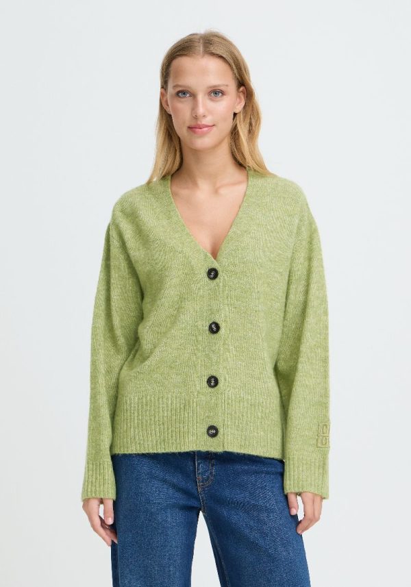Baling Iguana Green Cardigan