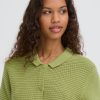 Demue Iguana Green Cardigan
