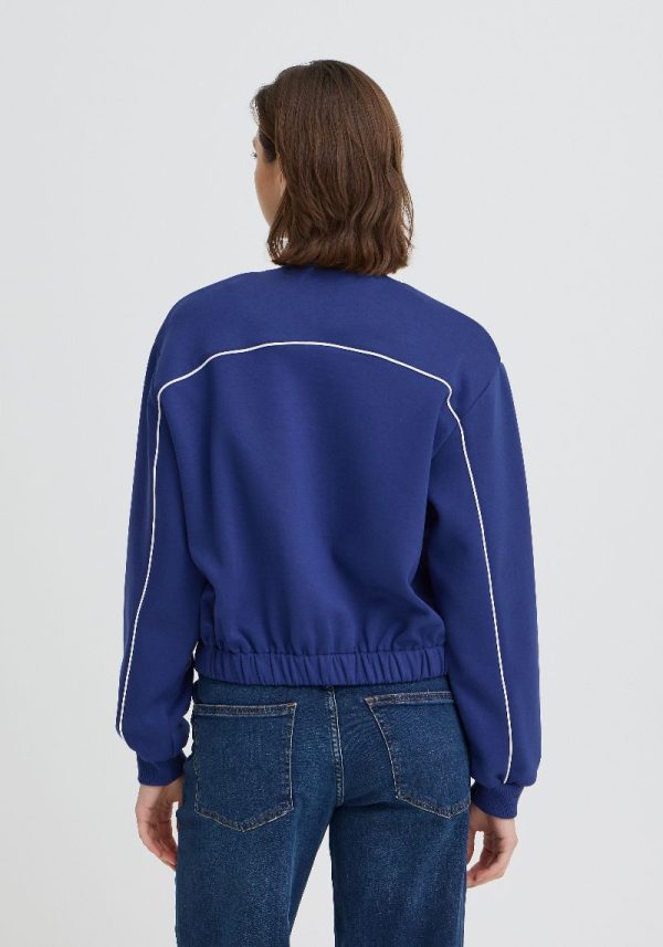 Kate Neo Blue Print Jacket