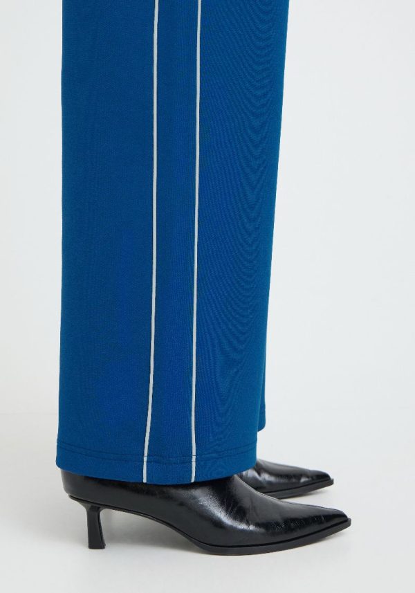 Kate Neo Blue Side Stripe Trousers