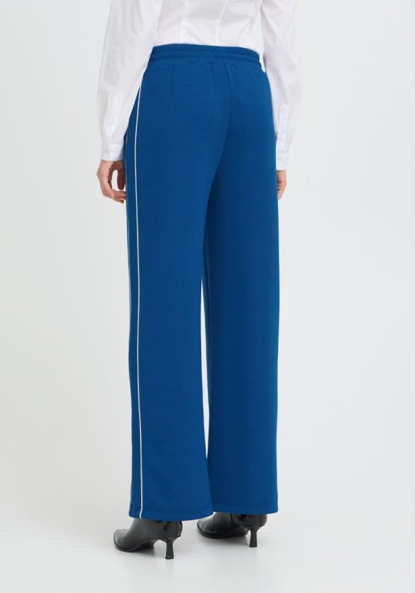 Kate Neo Blue Side Stripe Trousers