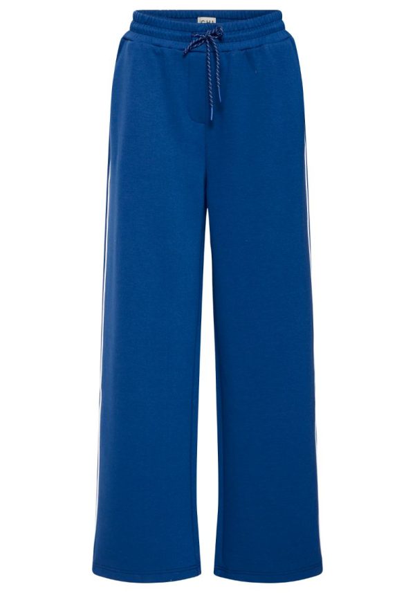 Kate Neo Blue Side Stripe Trousers