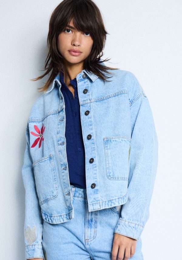 Bauve Denim Jacke