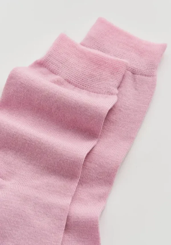 Pairs Sugar Pink Merino Socks