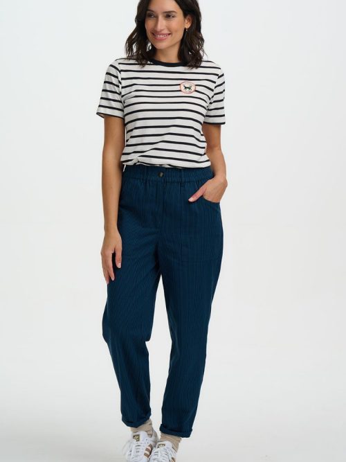Rowan Striped Trousers