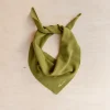 Olive Merino Wool Scarf