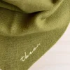 Olive Merino Wool Scarf