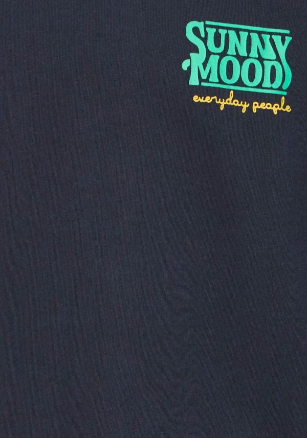 Sunny Mood Salute Blue Sweatshirt