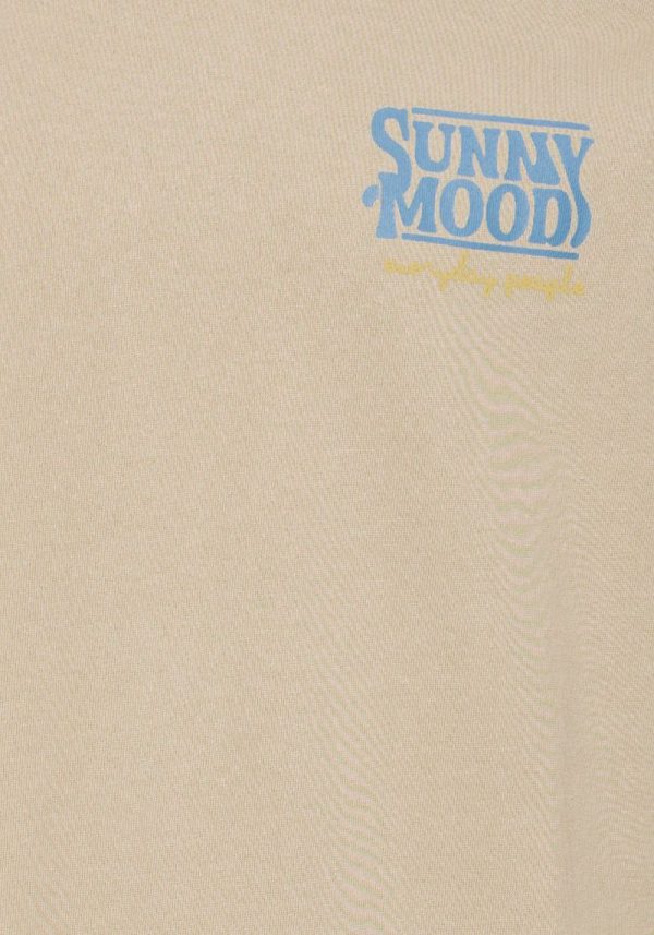 Sunny Mood Taupe Sweatshirt