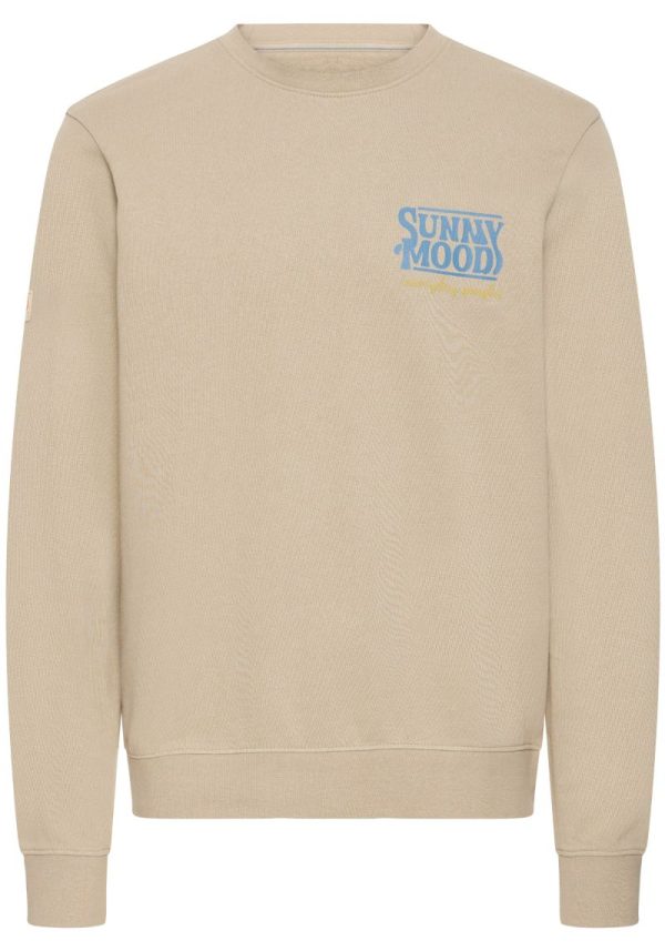 Sunny Mood Taupe Sweatshirt