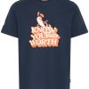 Know Your Worth Navy T-Shirt