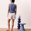 Frnch bleu lavande knit 4 Glacier Cardigan