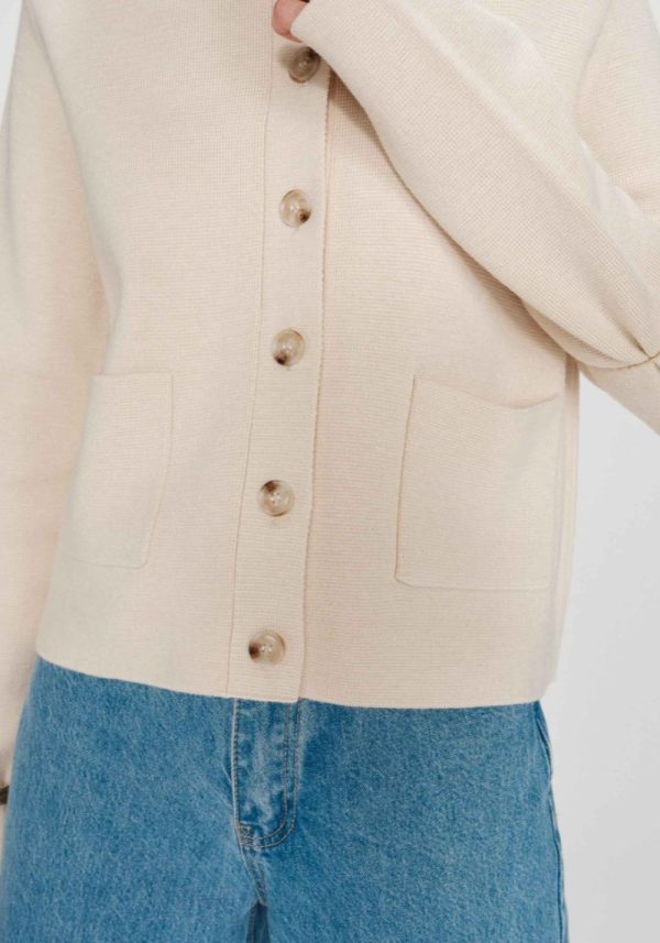 Maelys Almond Cardiagan