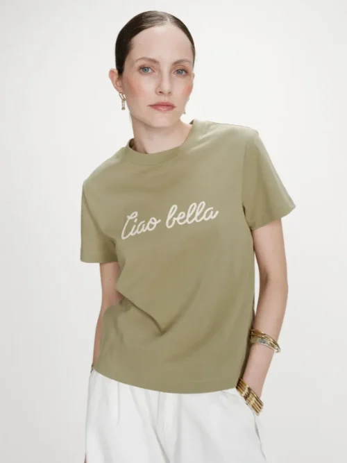 Vanders Ciao Bella Sage T-Shirt