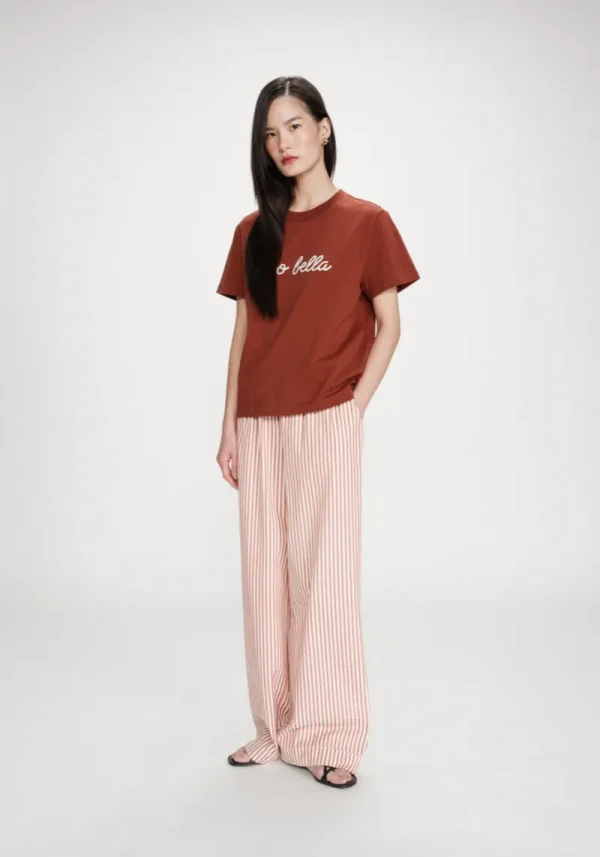 Vanders Ciao Bella Terracotta T-Shirt