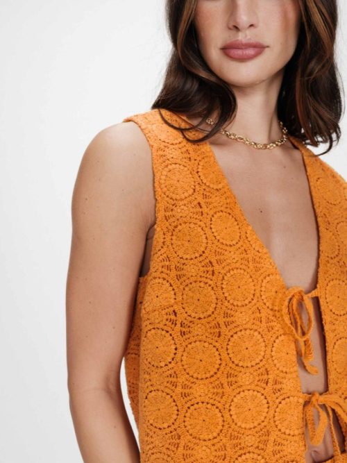 Vony Crochet Waistcoat