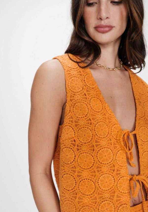 Vony Crochet Waistcoat
