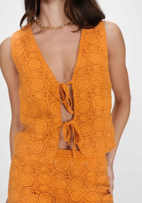 Vony Crochet Waistcoat