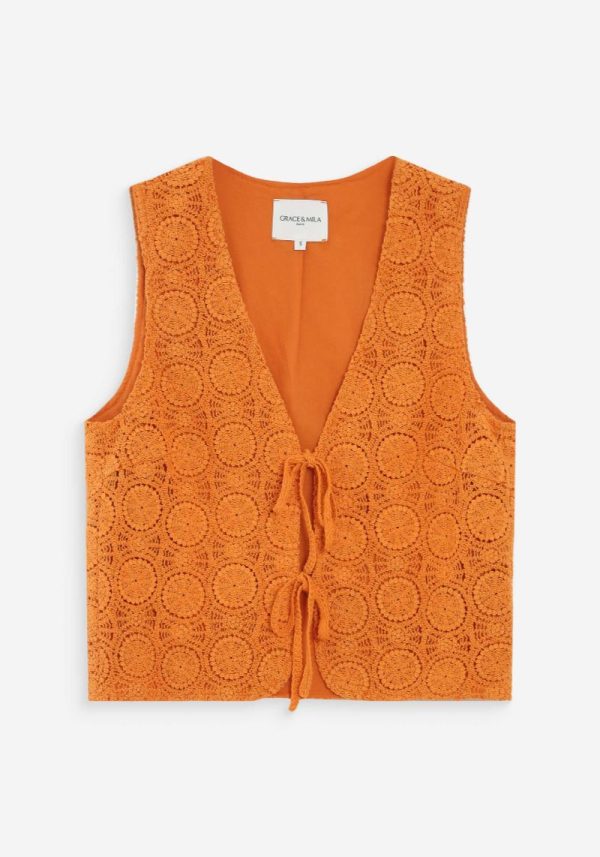 Vony Crochet Waistcoat