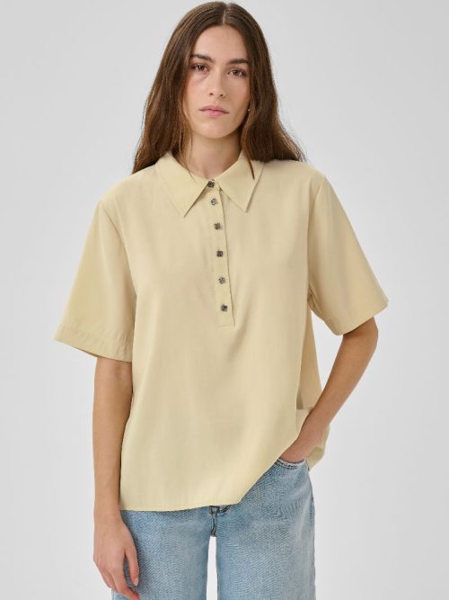 Mindy Desert Brown Blouse
