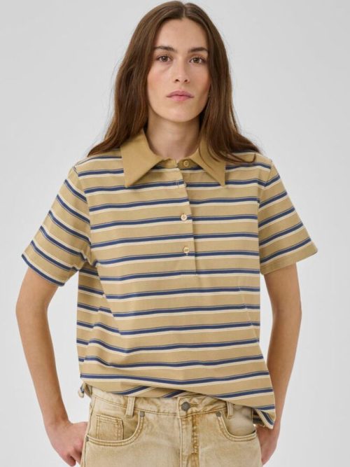 Asla Striped Polo Shirt