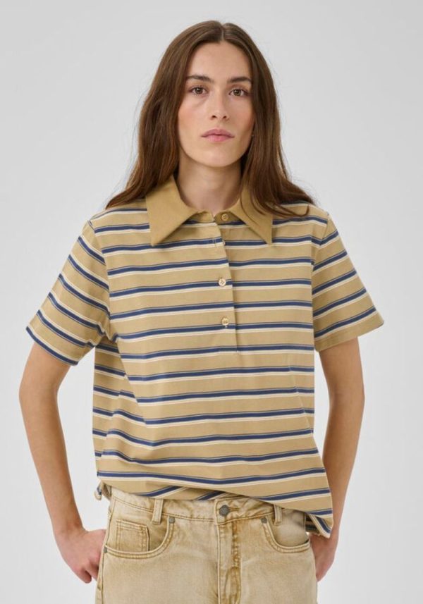 Asla Striped Polo Shirt