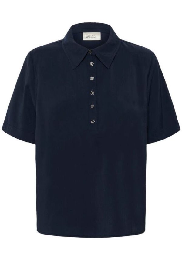 Mindy Sapphire Blue Blouse