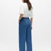 Object wide jeans 1 Lisa Denim Blue Wide Trousers