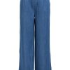 Object wide jeans 3 Lisa Denim Blue Wide Trousers