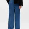 Object wide jeans 5 Lisa Denim Blue Wide Trousers