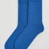 Pairs Strong Blue Merino Socks