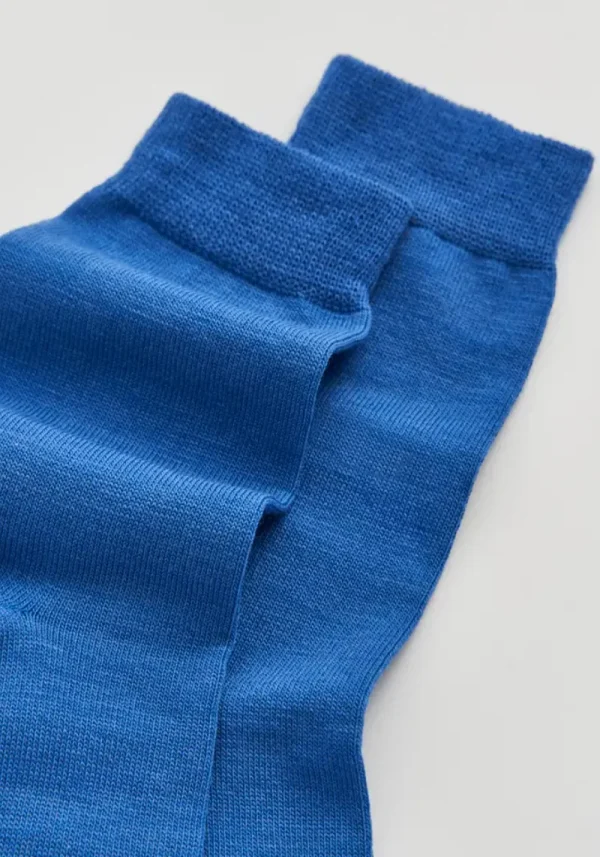 Pairs Strong Blue Merino Socks