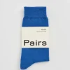 Pairs Strong Blue Merino Socks