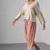 Clara  Rust Check Trousers