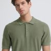 Casual friday edward polo olive 7 Edward Khaki Polo Knit