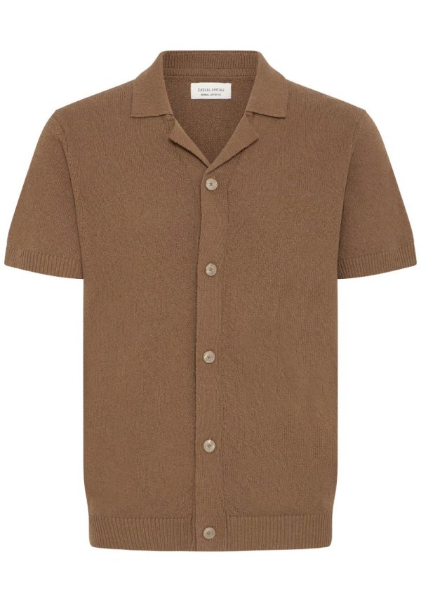 Casual friday lindholm cardigan 3 Lindholm Cub Brown Knit
