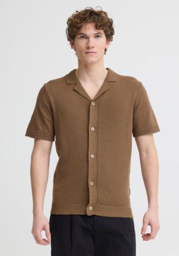 Casual friday lindholm cardigan 5 Lindholm Cub Brown Knit
