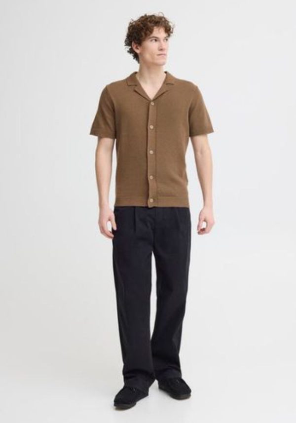 Casual friday lindholm cardigan 6 Lindholm Cub Brown Knit